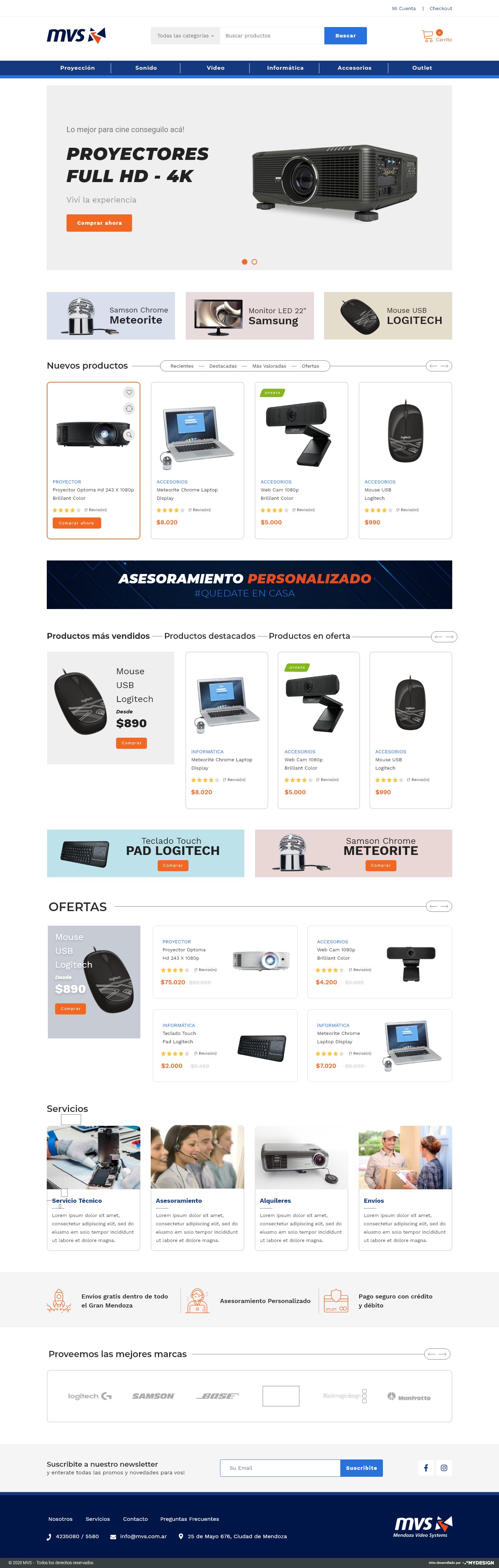 MyDesign, Programación, eCommerce, MVS