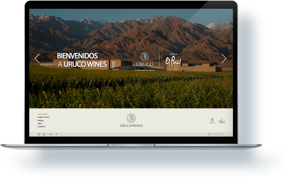 MyDesign, Programación, Institucionales, Uruco Wines