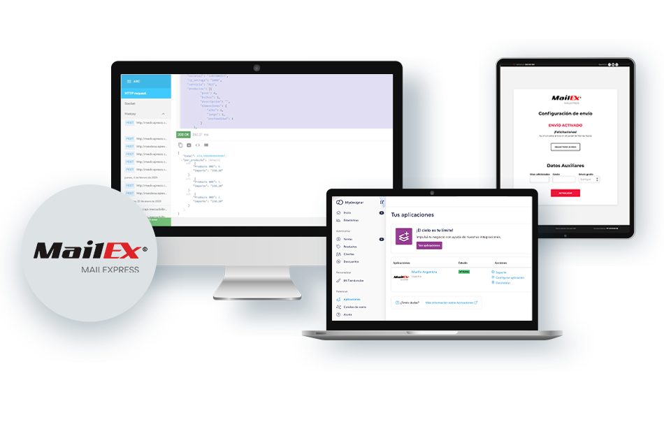 MyDesign, Programación, Integraciones, Mailex